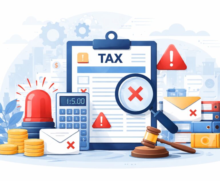أخطاء شائعة في الإقرارات الضريبية في السعودية