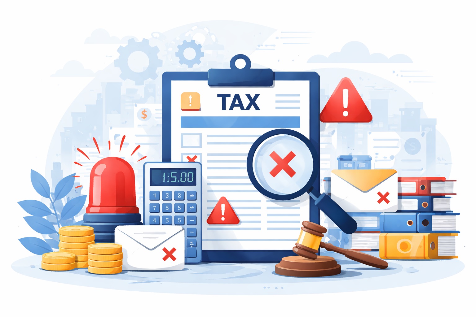 أخطاء شائعة في الإقرارات الضريبية في السعودية